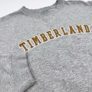 Vintage Timberland Men's Sweatshirt Crewneck Big Logo Size XL‎  90's Hype